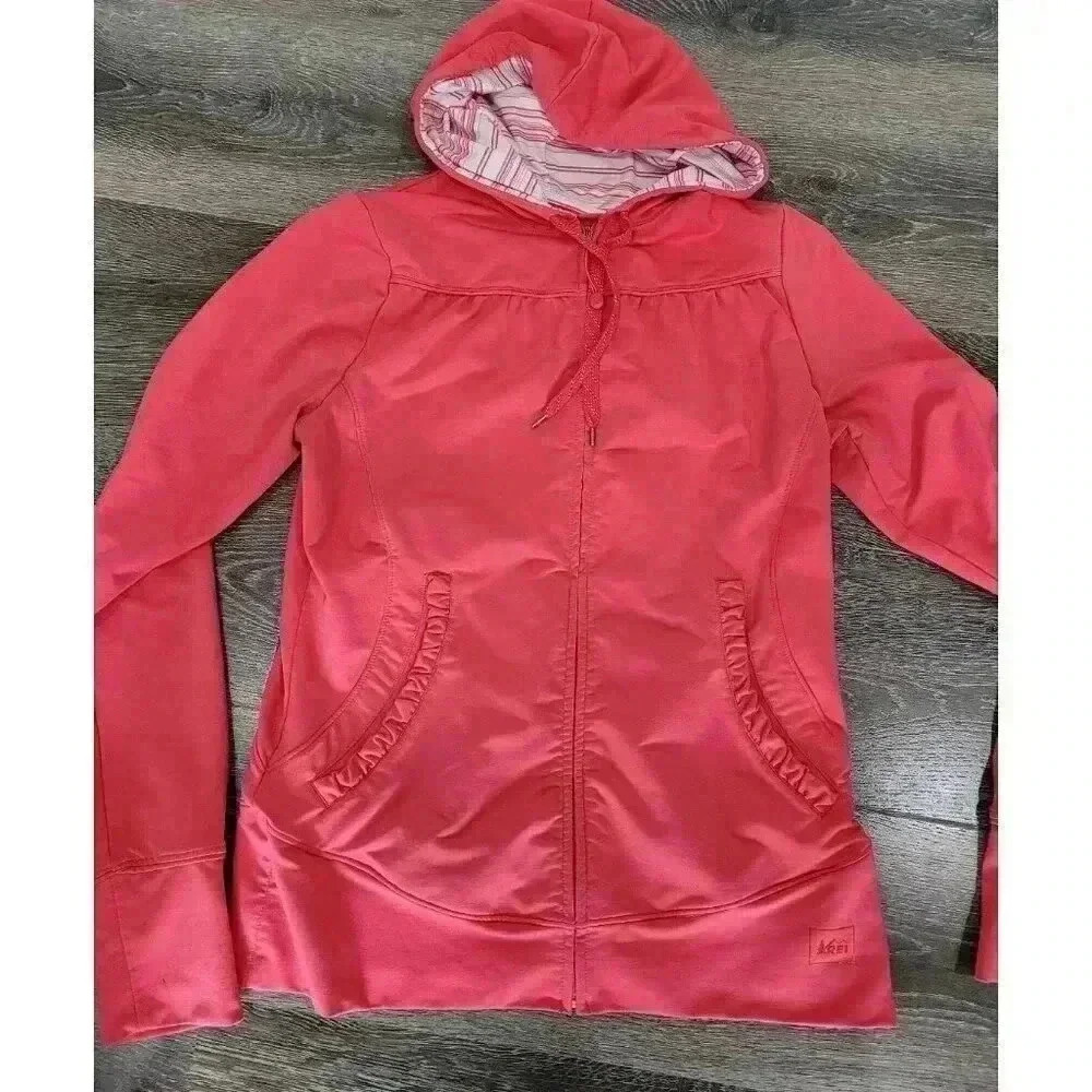 REI Sporty Jacket Size Small with ruffles #5 - Picture 1 of 4